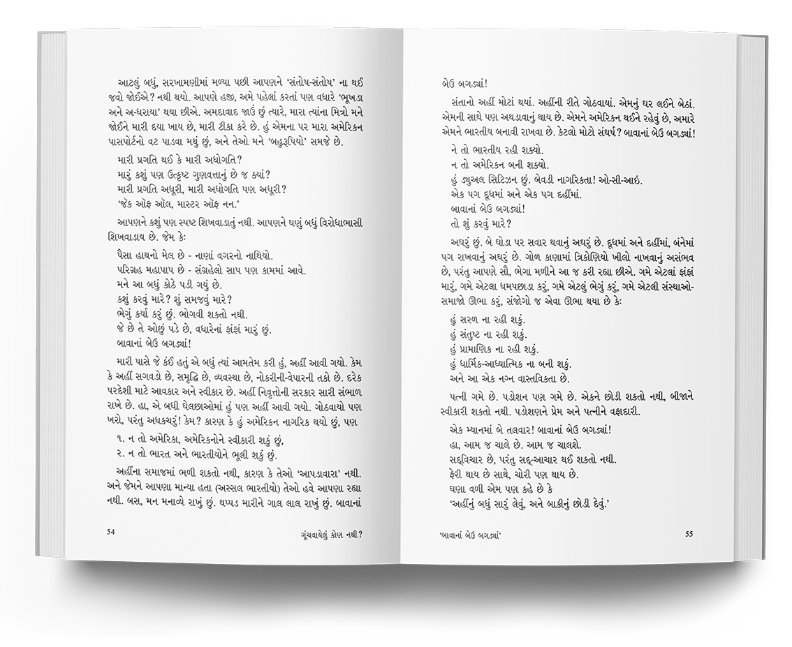 ગૂંચવાયેલું કોણ નથી?